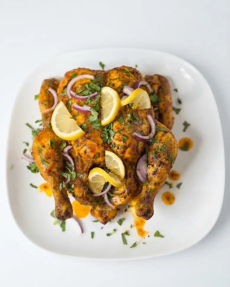 Whole flame-grilled peri peri chicken