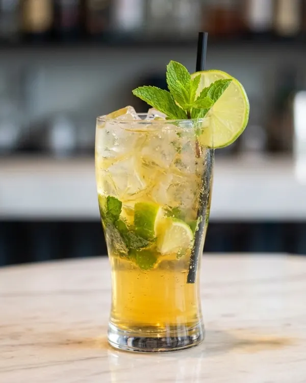 Passion Fruit Mojito at Zaiqa-E-Mehfil
